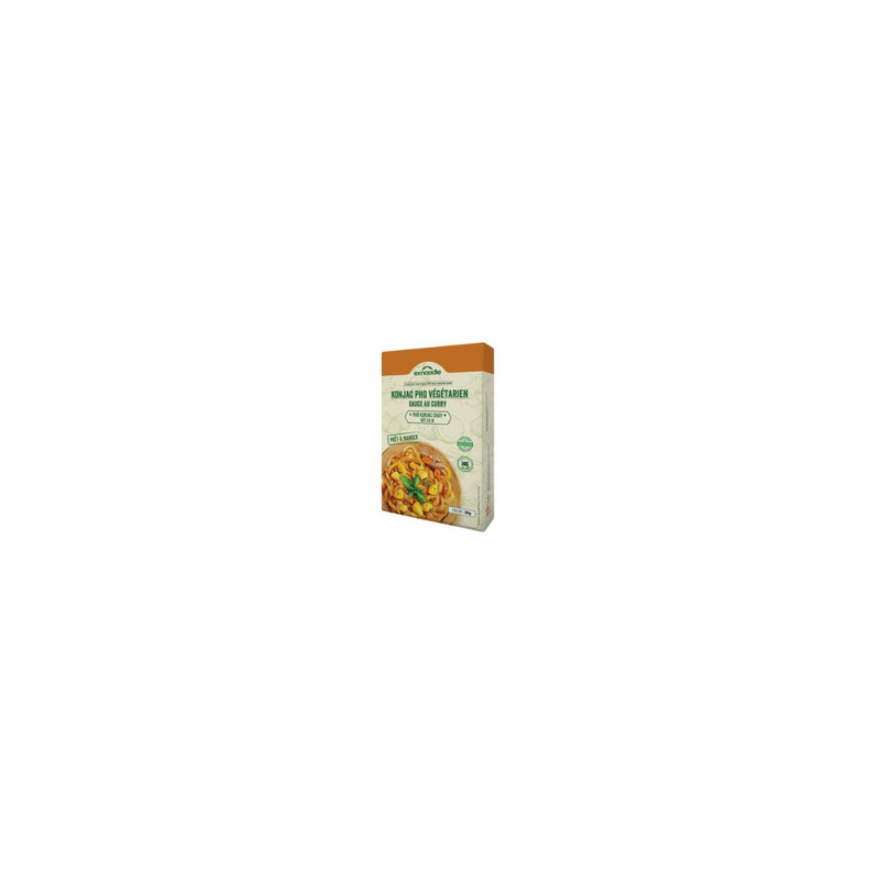 NOUILLES KONJAC INSTANT SAUCE CURRY 350G