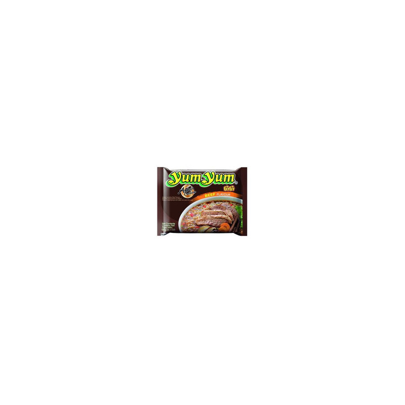 SOUPE NOUILLES BOEUF 60G* YUMYUM