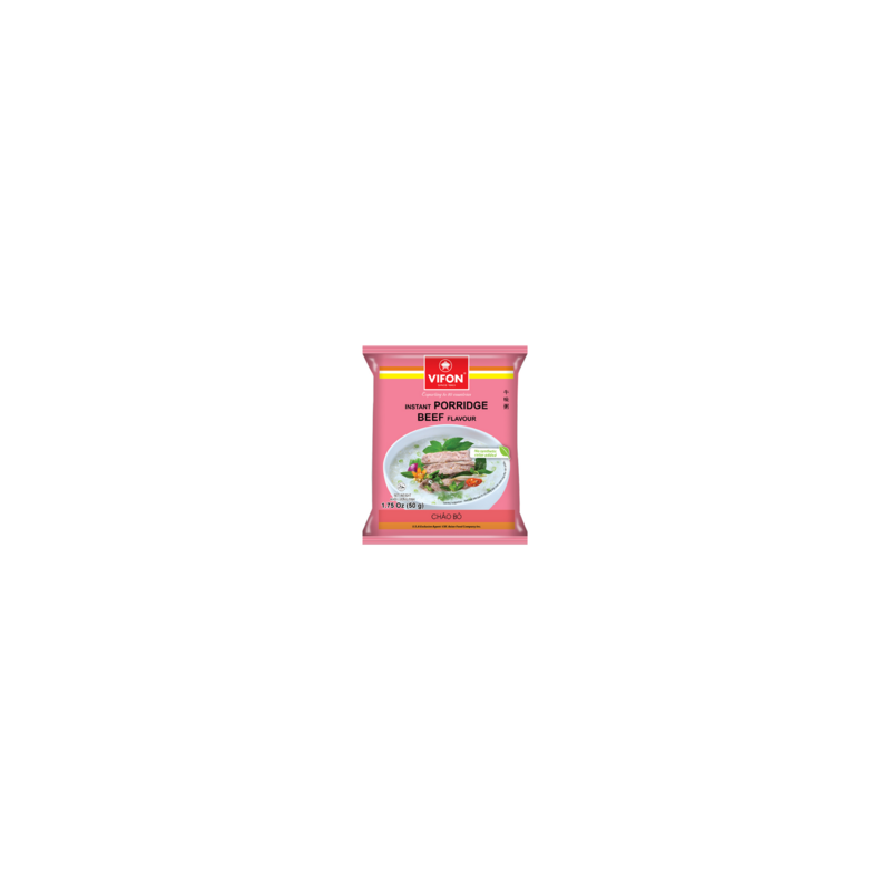PORRIDGE DE RIZ GOUT BOEUF 50G*