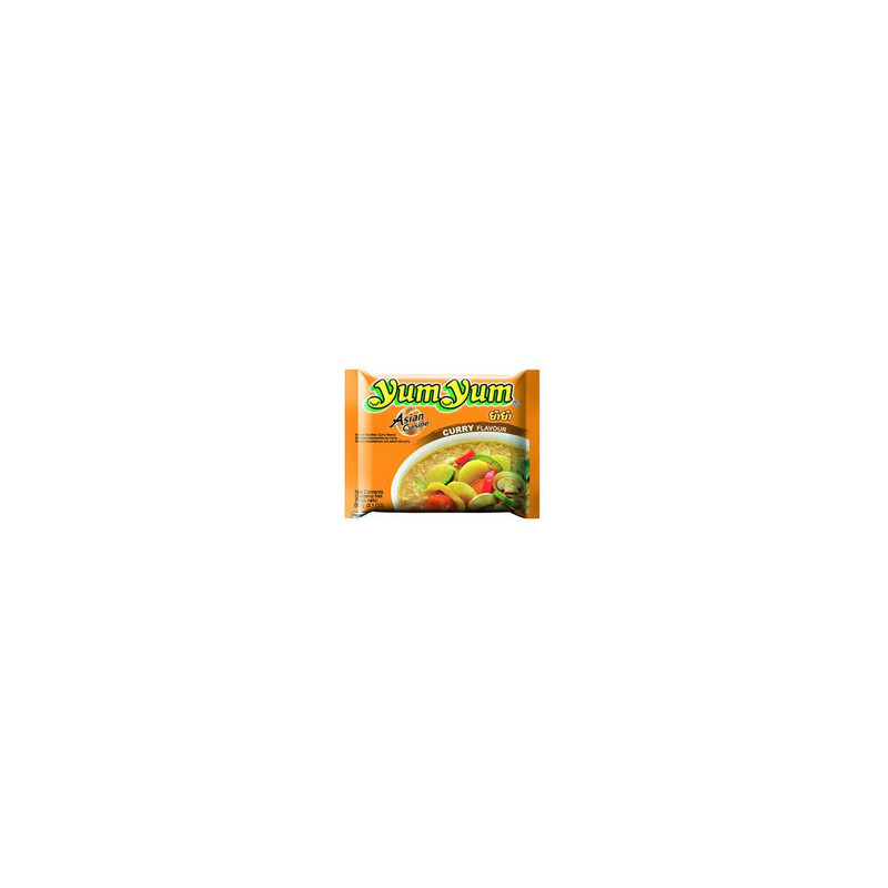 SOUPE NOUILLES CURRY 60G* YUMYUM
