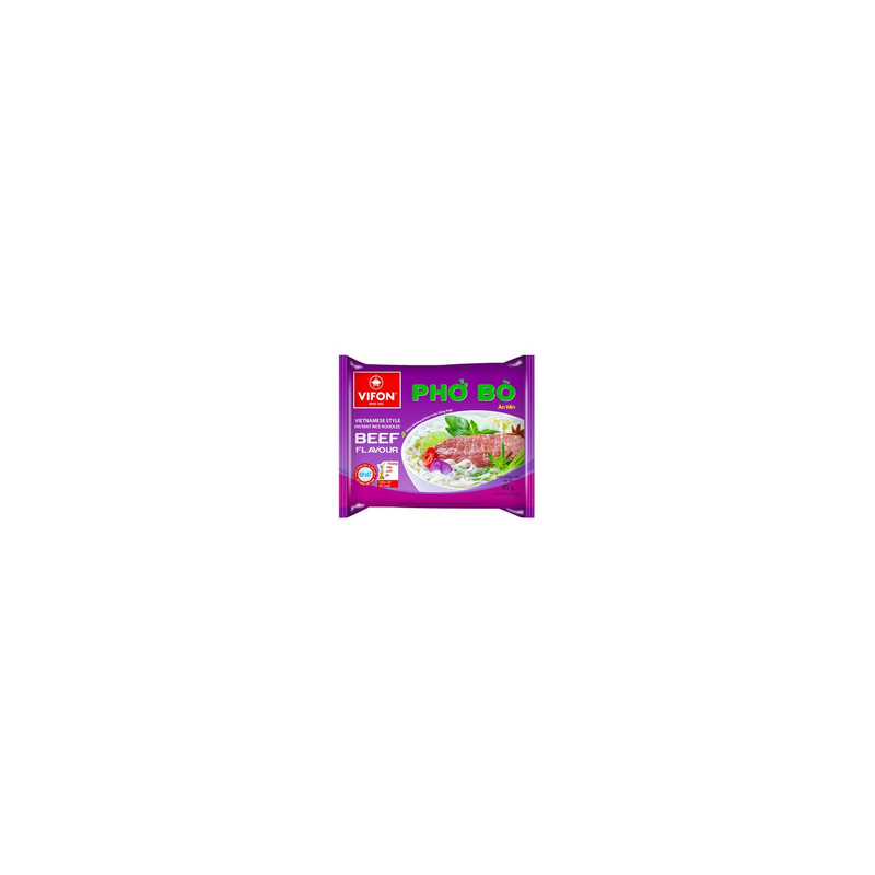 SOUPE VERM.RIZ 'PHO BO' 60G* VIFON