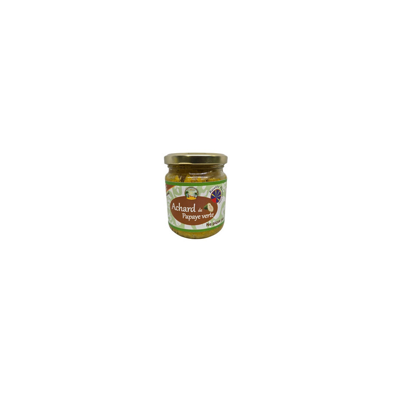 ACHARD DE PAPAYE SANS PIMENT 180G