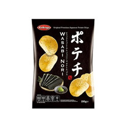 CHIPS AU WASABI 100G*
