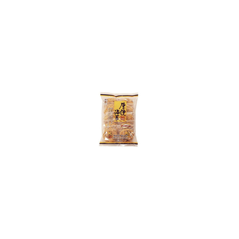 CRACKERS DE RIZ AUX ALGUES 160GR