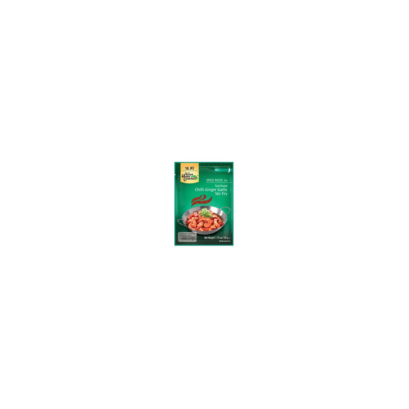 PATE SAUCE WOK PIMENT GINGEMBRE AIL 50GR*