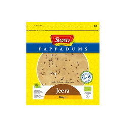 PAPADUMS AU CUMIN 200G